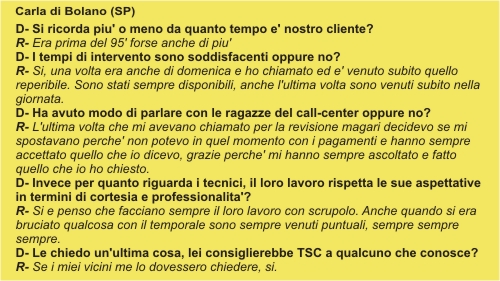 recensioni dei clienti