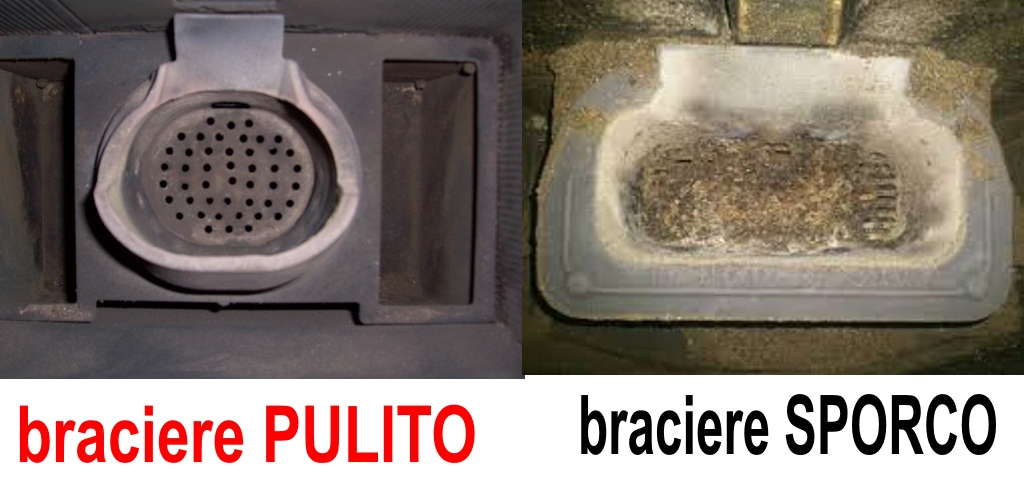 bruciatore stufa a pellet