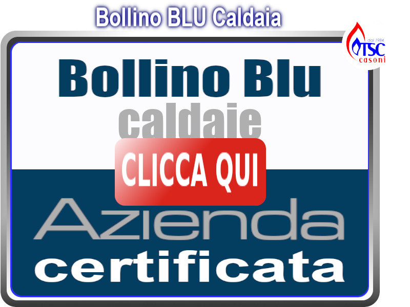 bollino blu caldaia